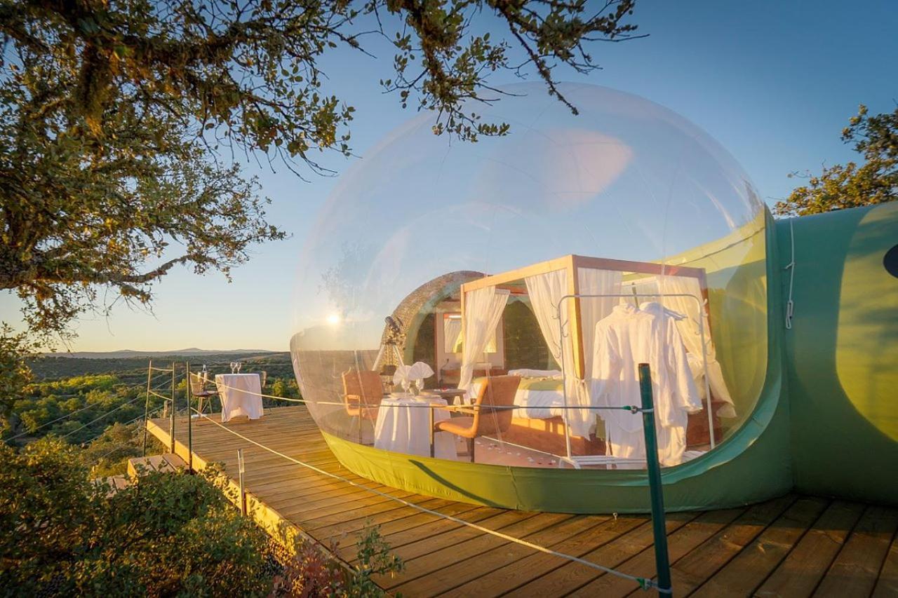 Eco-Lodge En La Reserva Privada Campanarios De Azaba - Proyecto De Conservacion Espeja Esterno foto